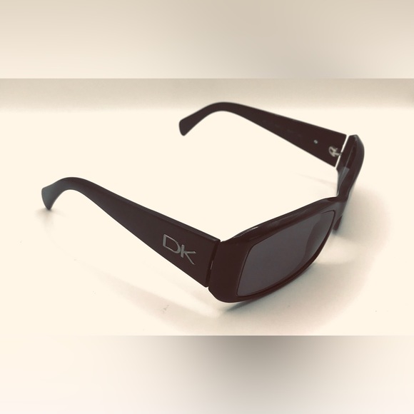 Donna Karan Accessories - Vintage Donna Karan DK1007 Black Oval Sunglasses Frames Only
